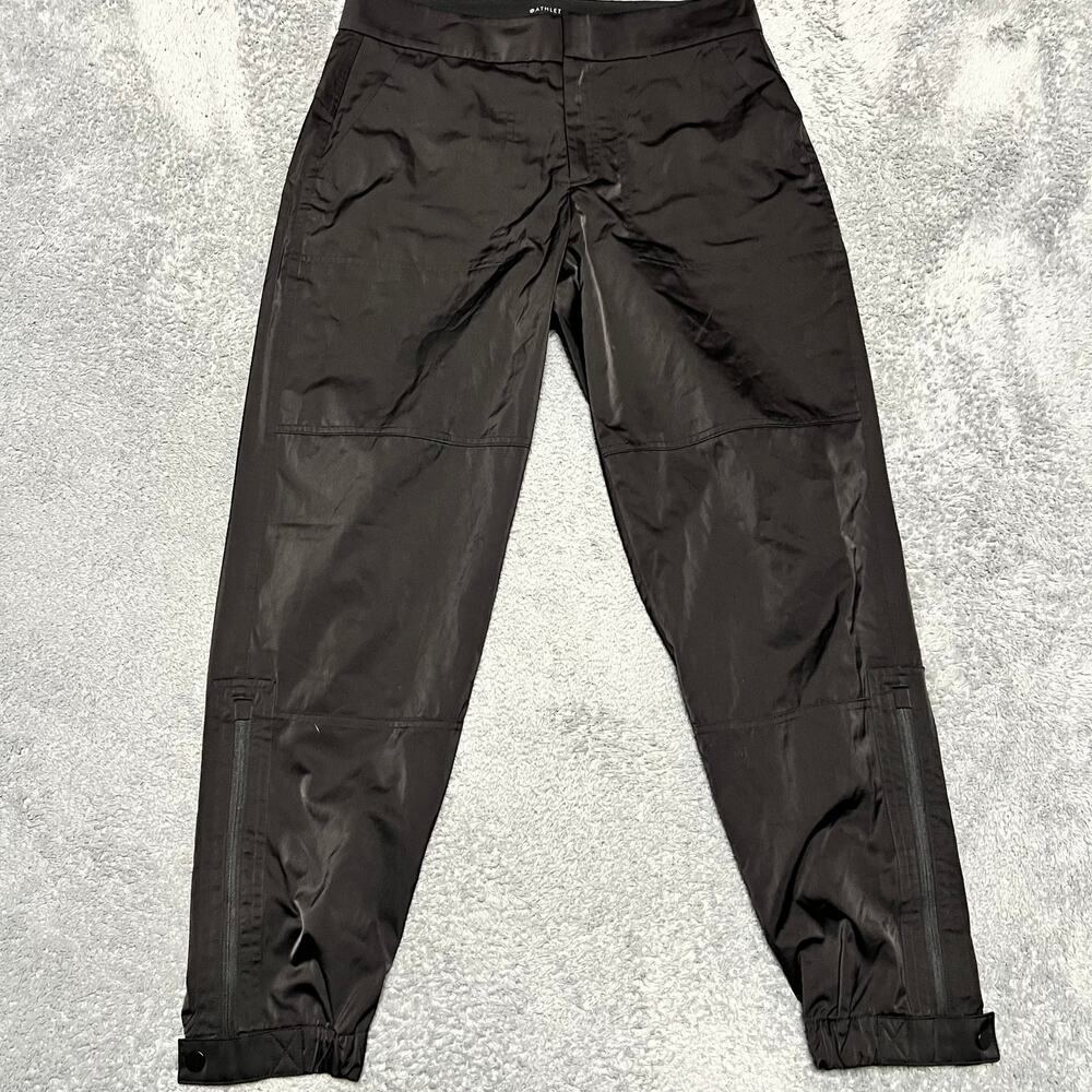 Athleta Pants Womens 6 Black Radiant Tapered Leg Activewear Jogger